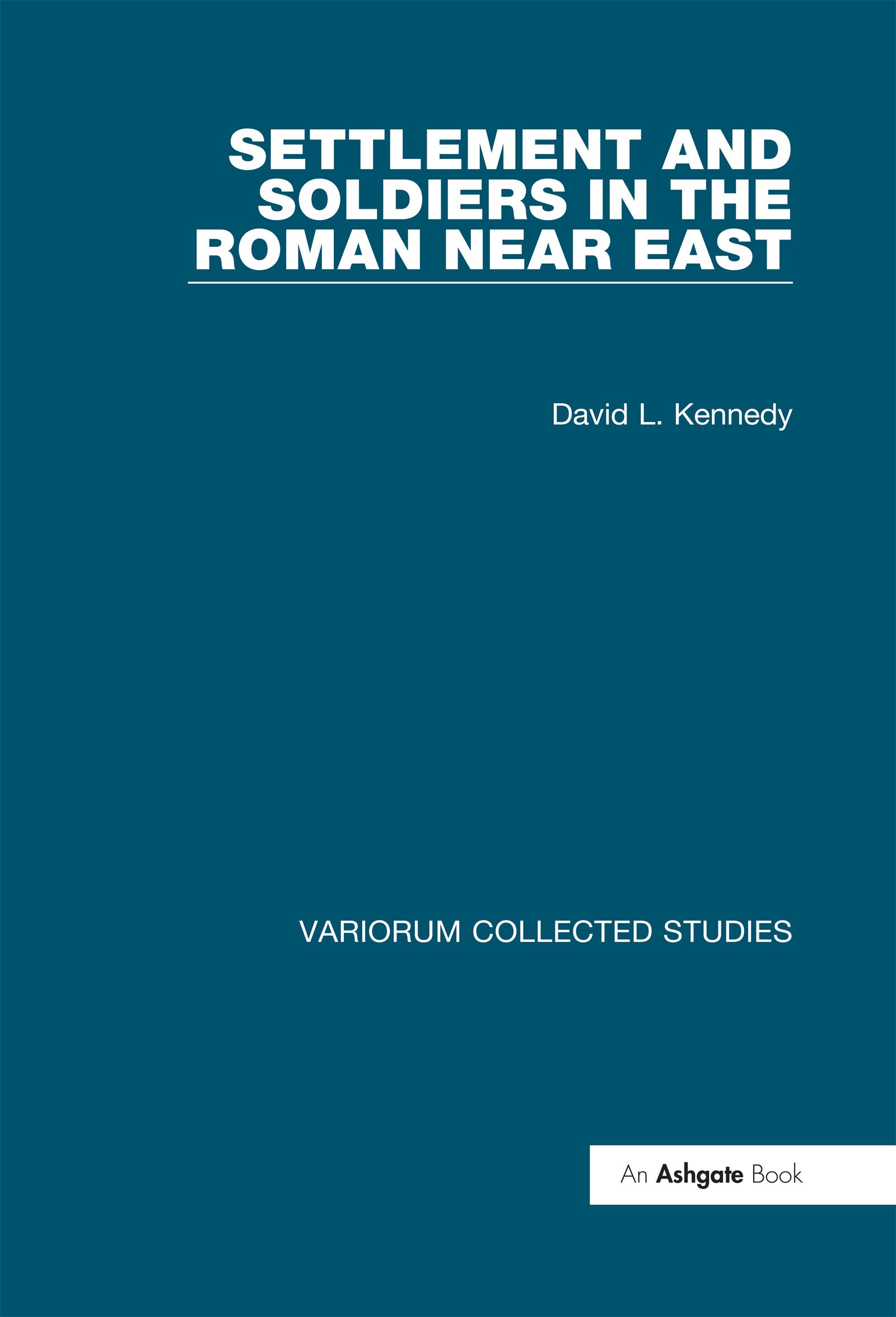 Settlement and Soldiers in the Roman Near East
