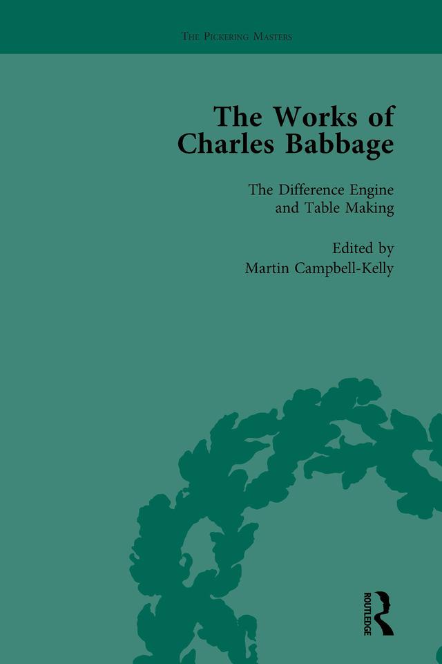 The Works of Charles Babbage Vol 2 by Charles Babbage, Martin Campbell-Kelly