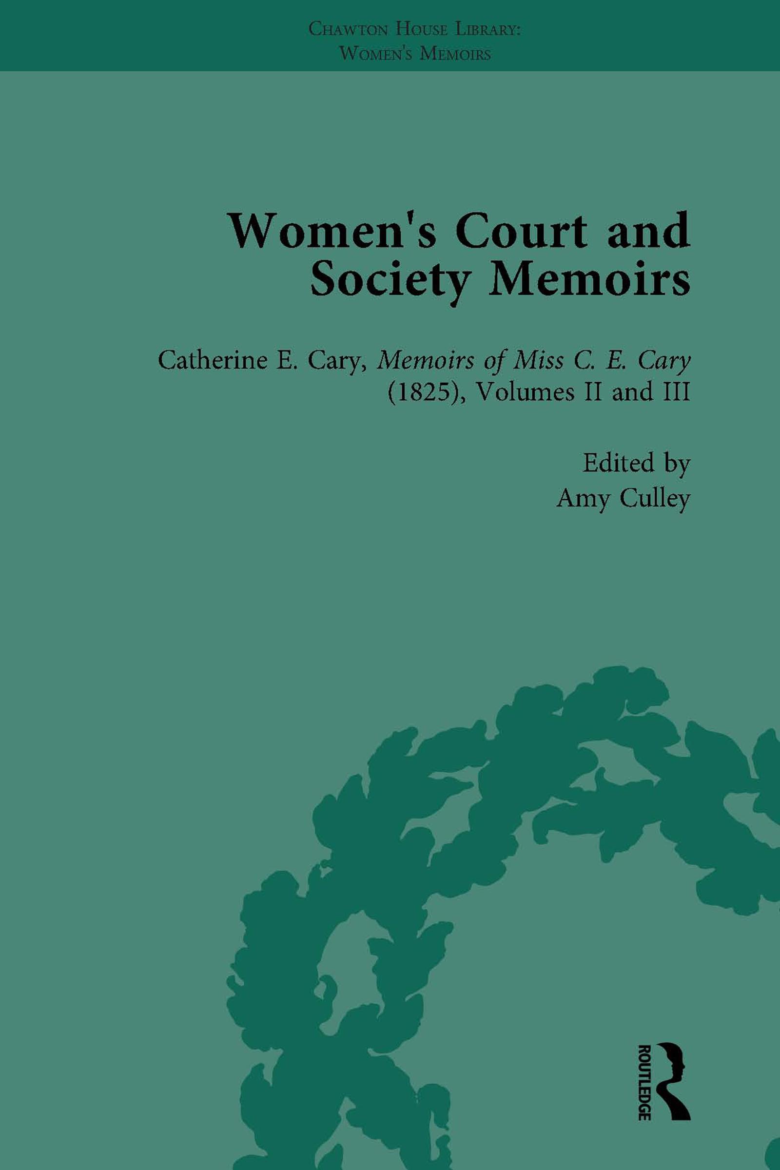 Women's Court and Society Memoirs, Part I Vol 4