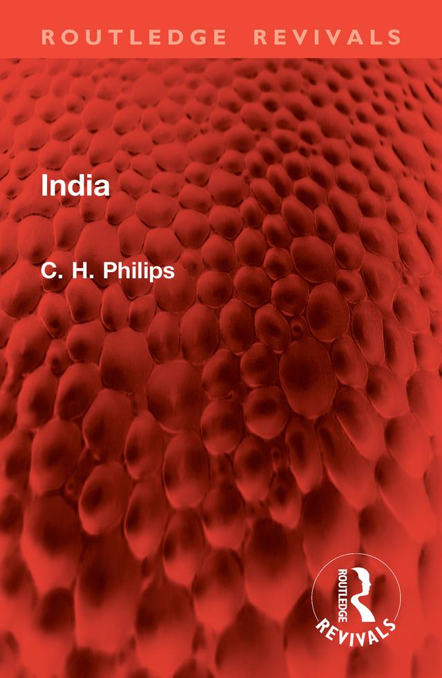India by C. H. Philips