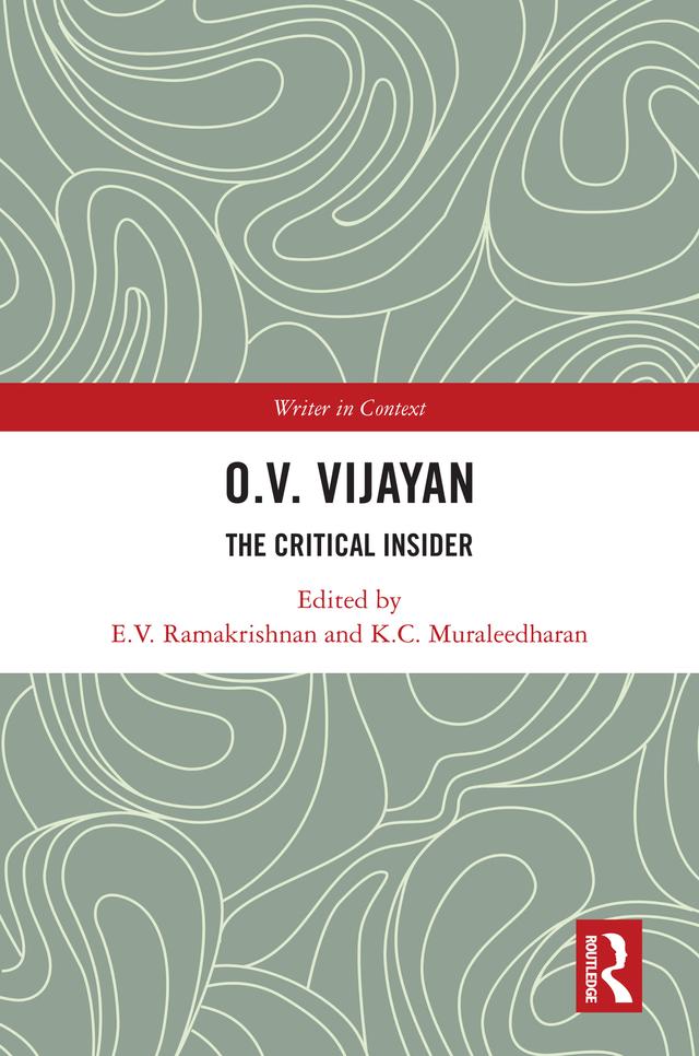 O. V. Vijayan by E. V. Ramakrishnan, K. C. Muraleedharan