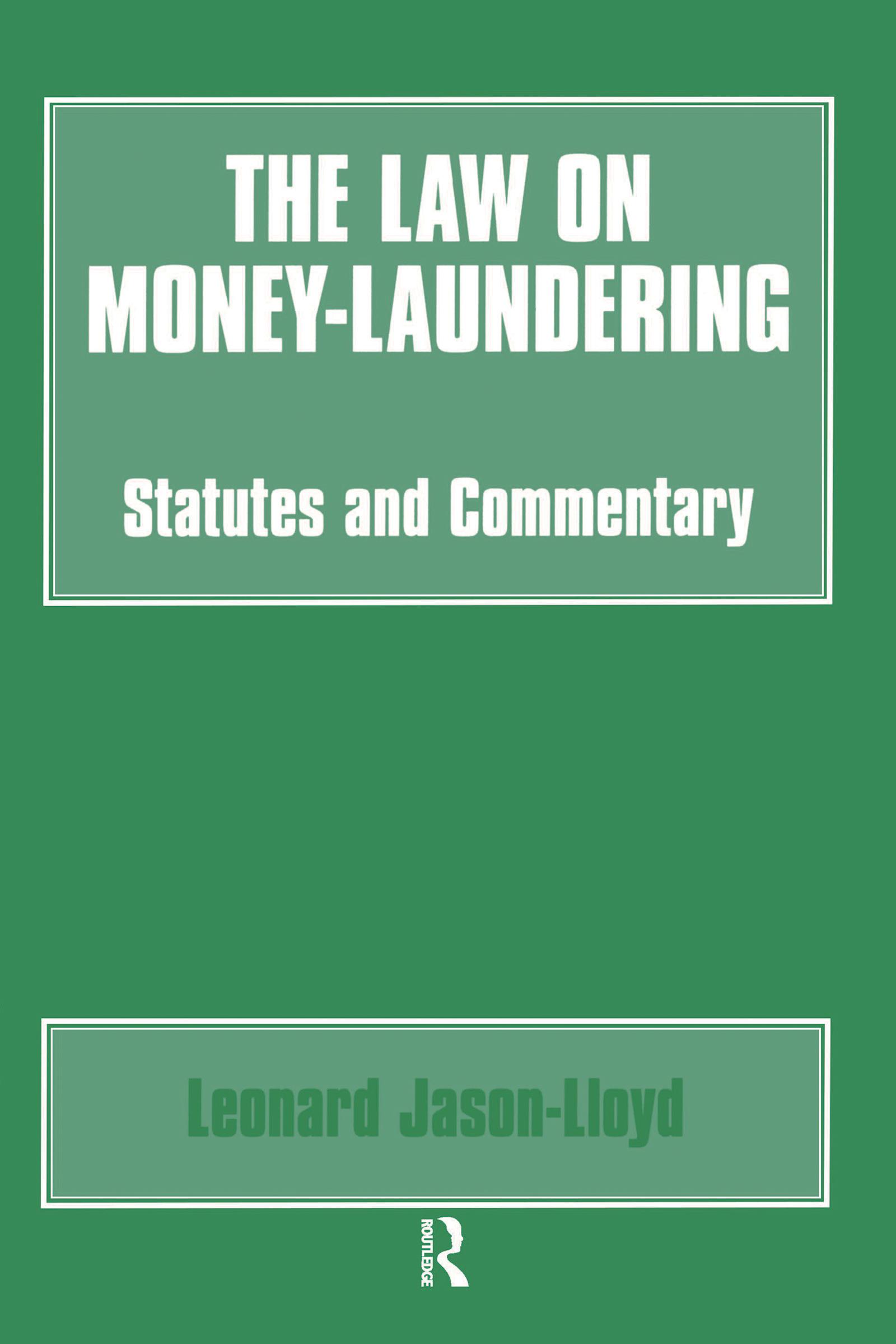 The Law on Money Laundering
