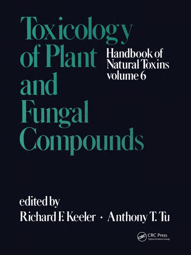 Handbook of Natural Toxins by R. F. Keeler