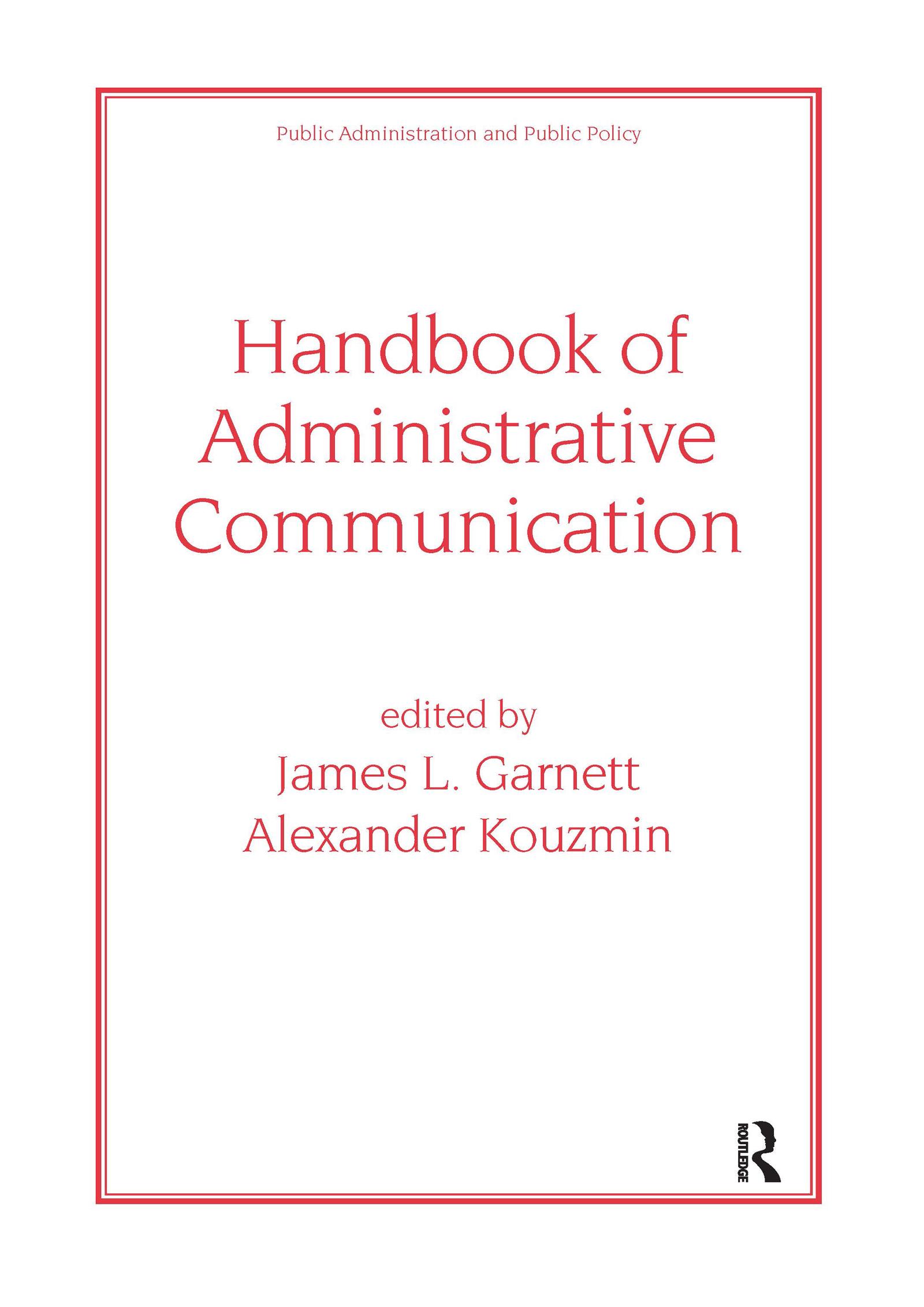 Handbook of Administrative Communication