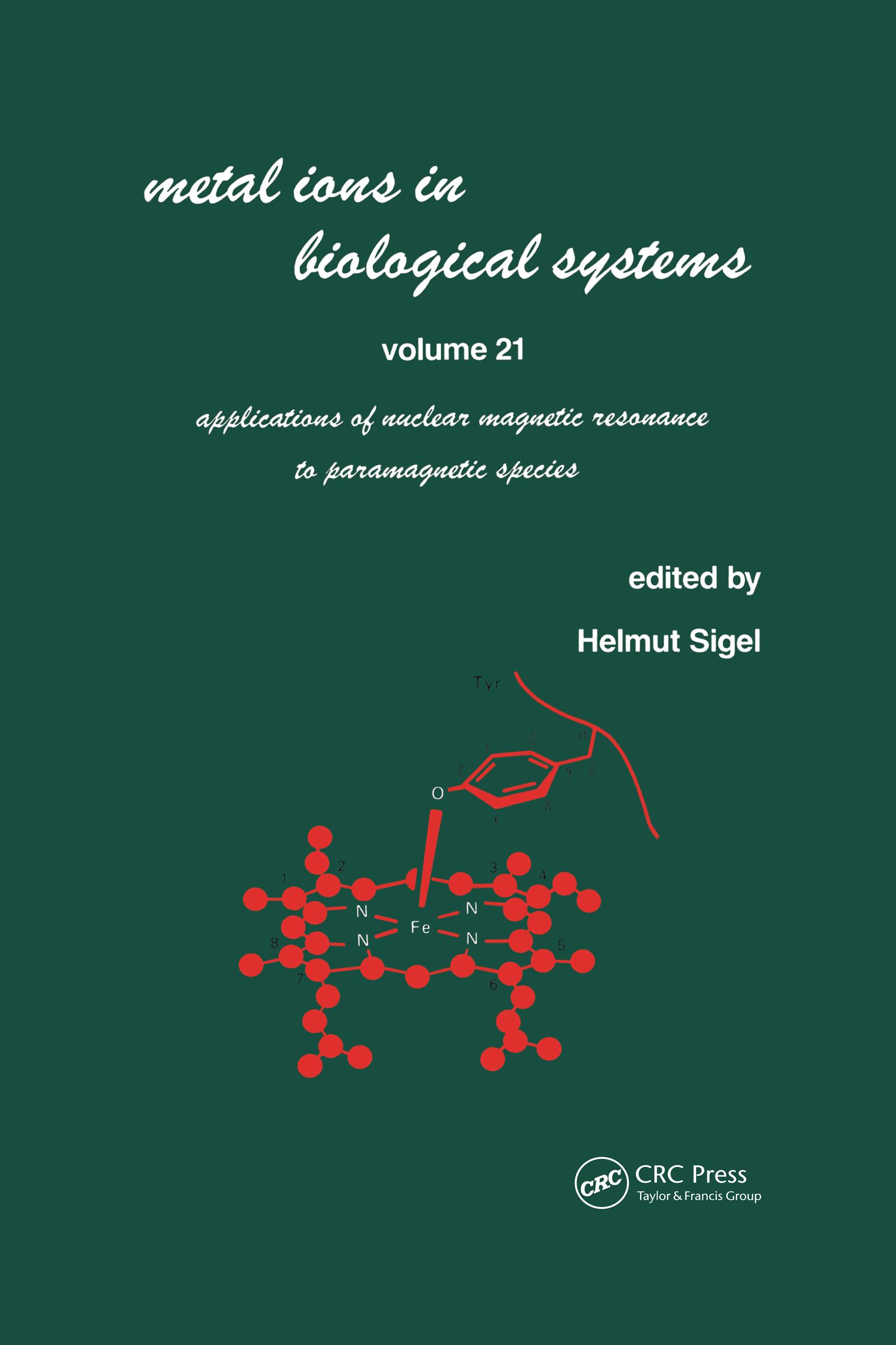 Metal Ions in Biological Systems