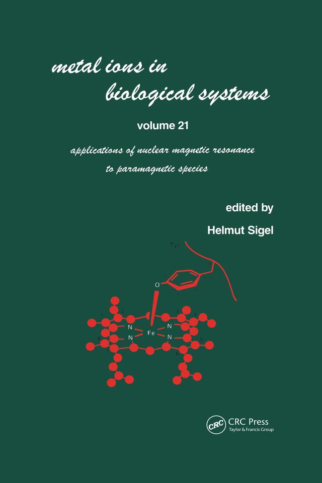 Metal Ions in Biological Systems by Helmut Sigel
