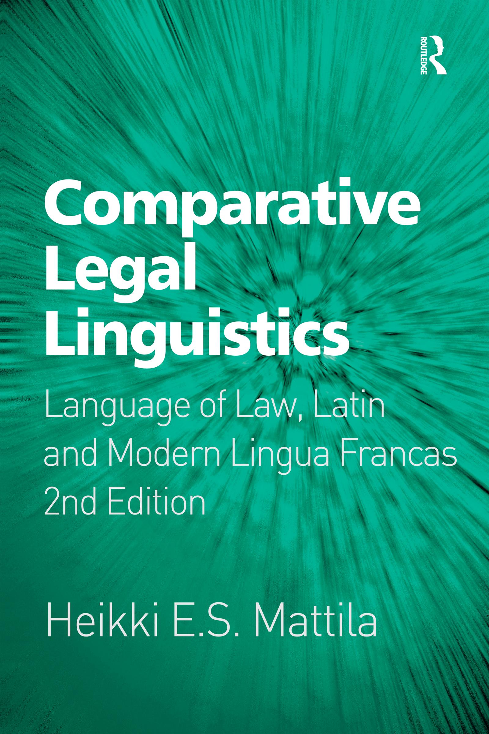 Comparative Legal Linguistics