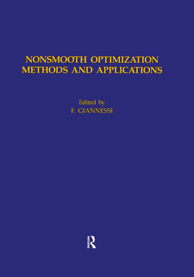 Nonsmooth Optimization Methods by F. Giannessi