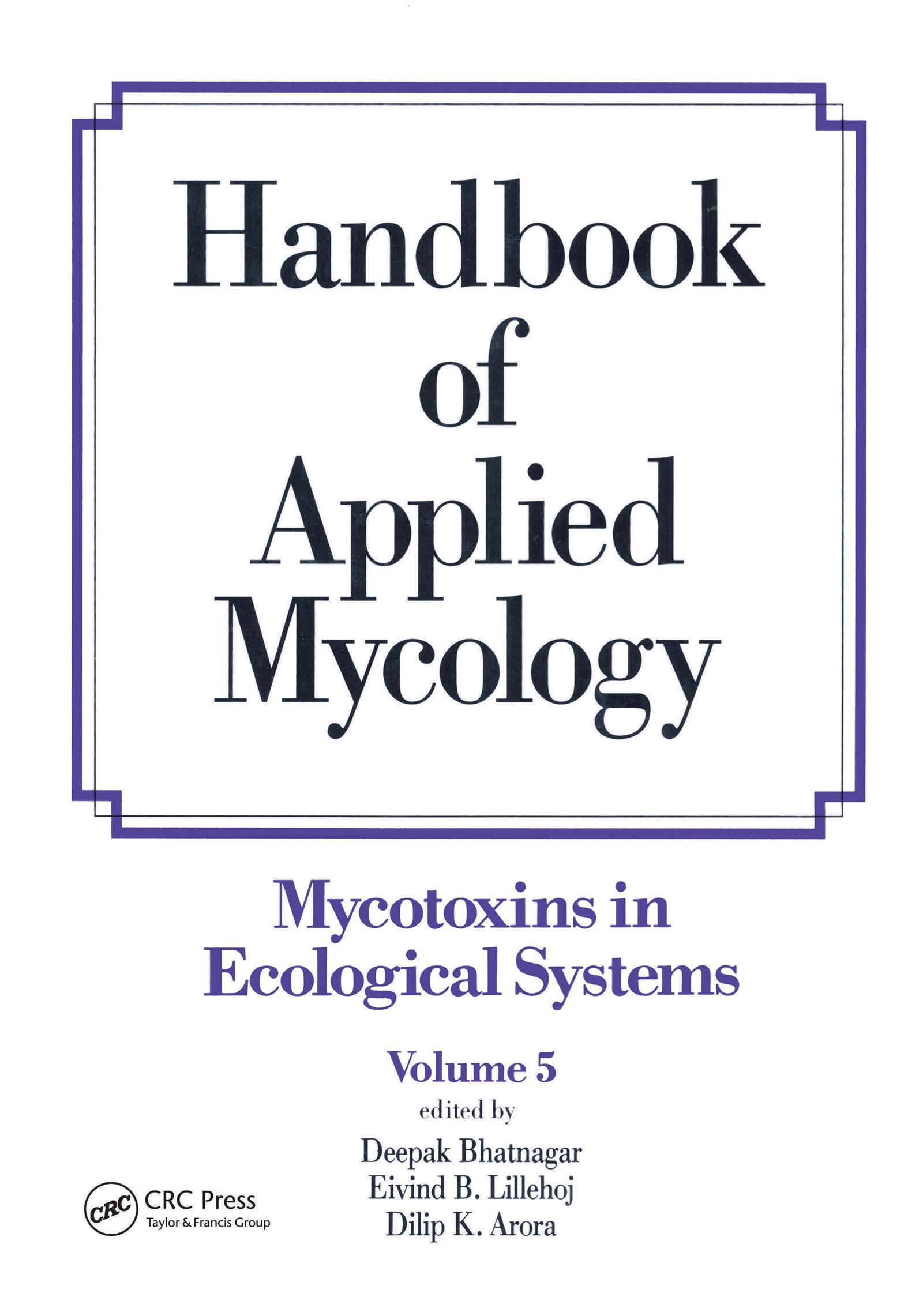 Handbook of Applied Mycology