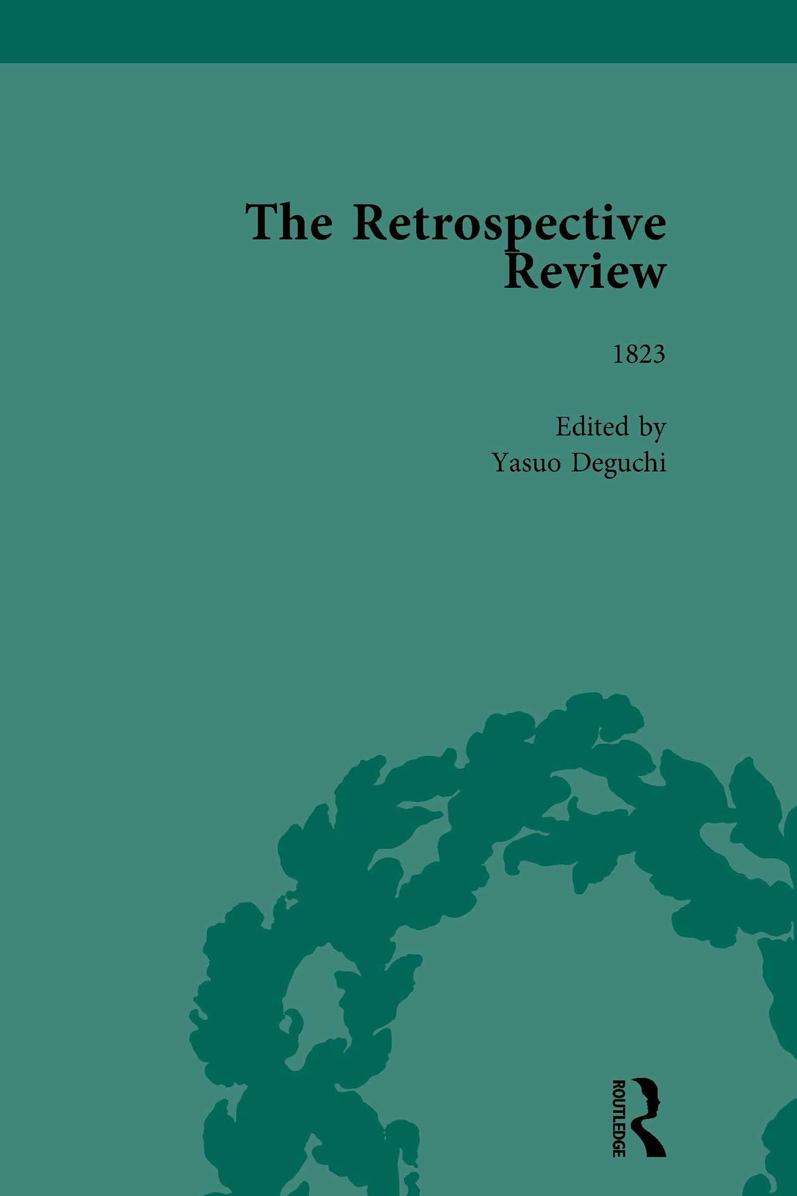 The Retrospective Review Vol 8