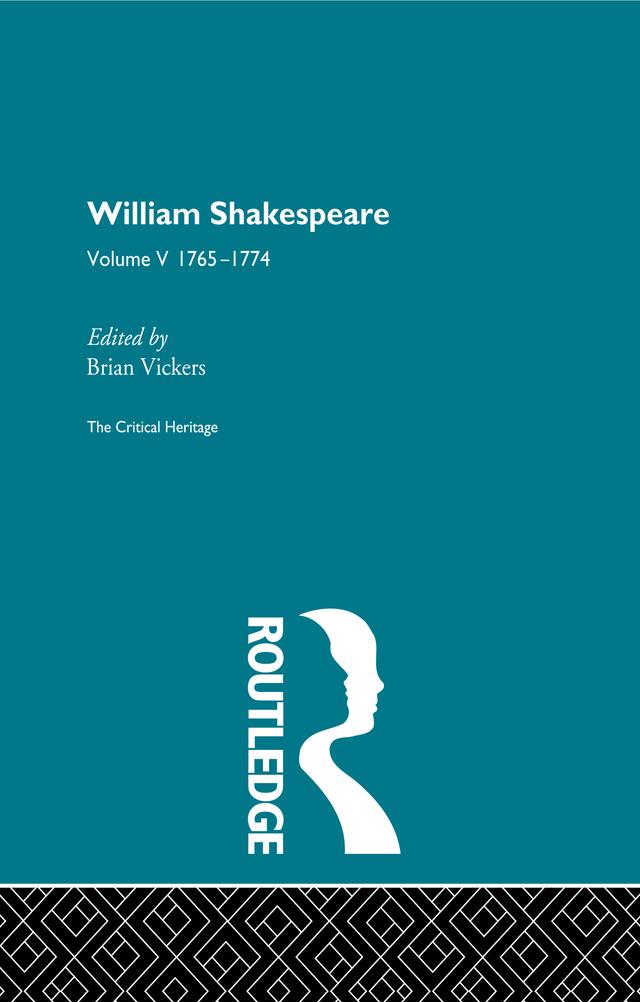 William Shakespeare by Brian Vickers
