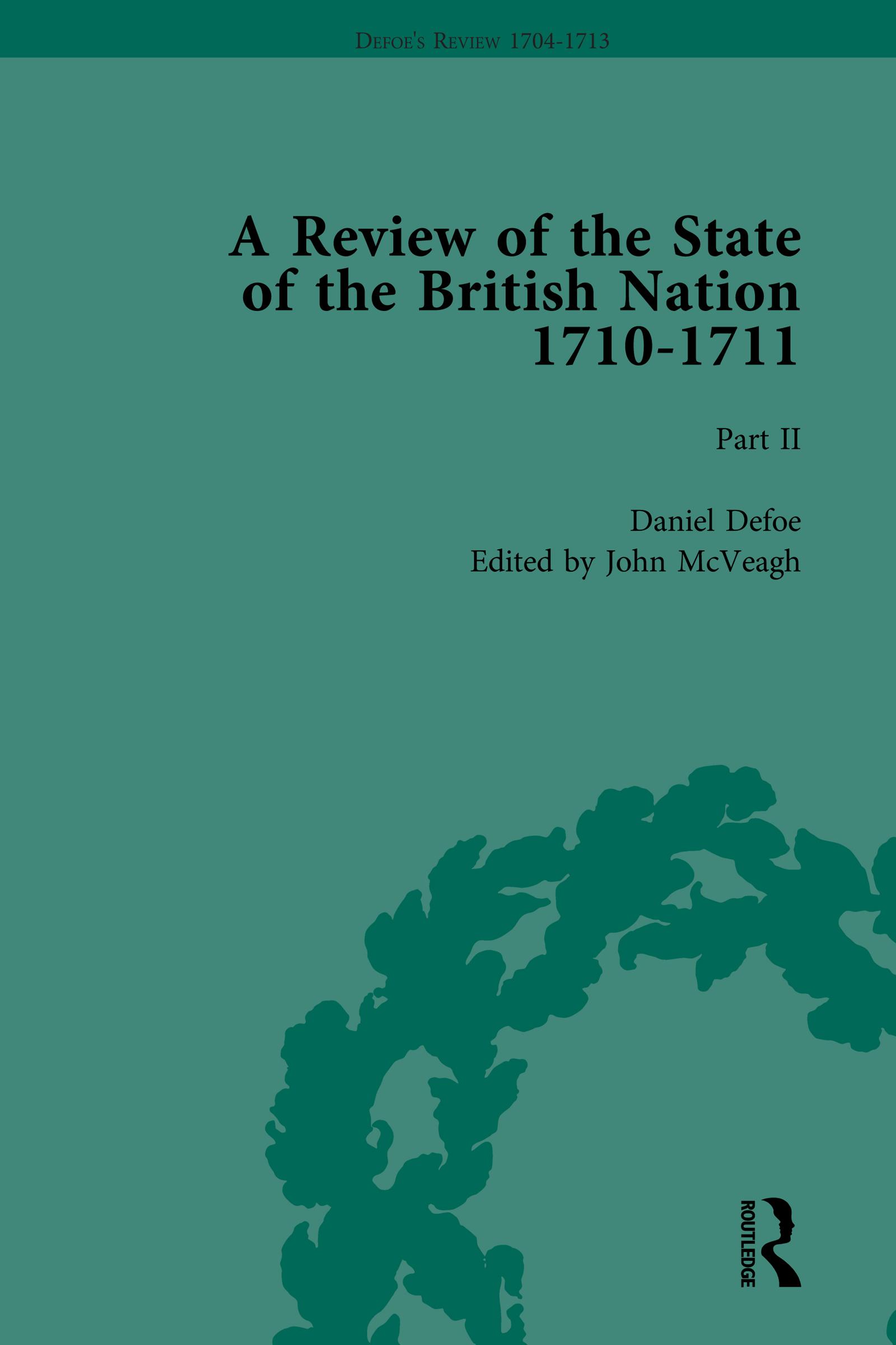 Defoe's Review 1704�13, Volume 7 (1710), Part II