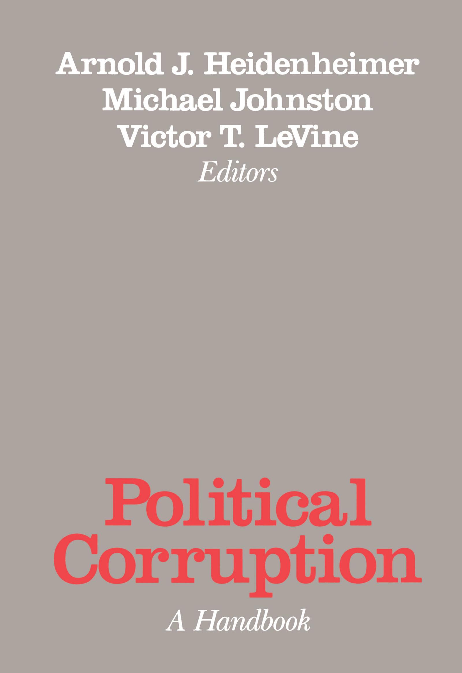 Political Corruption