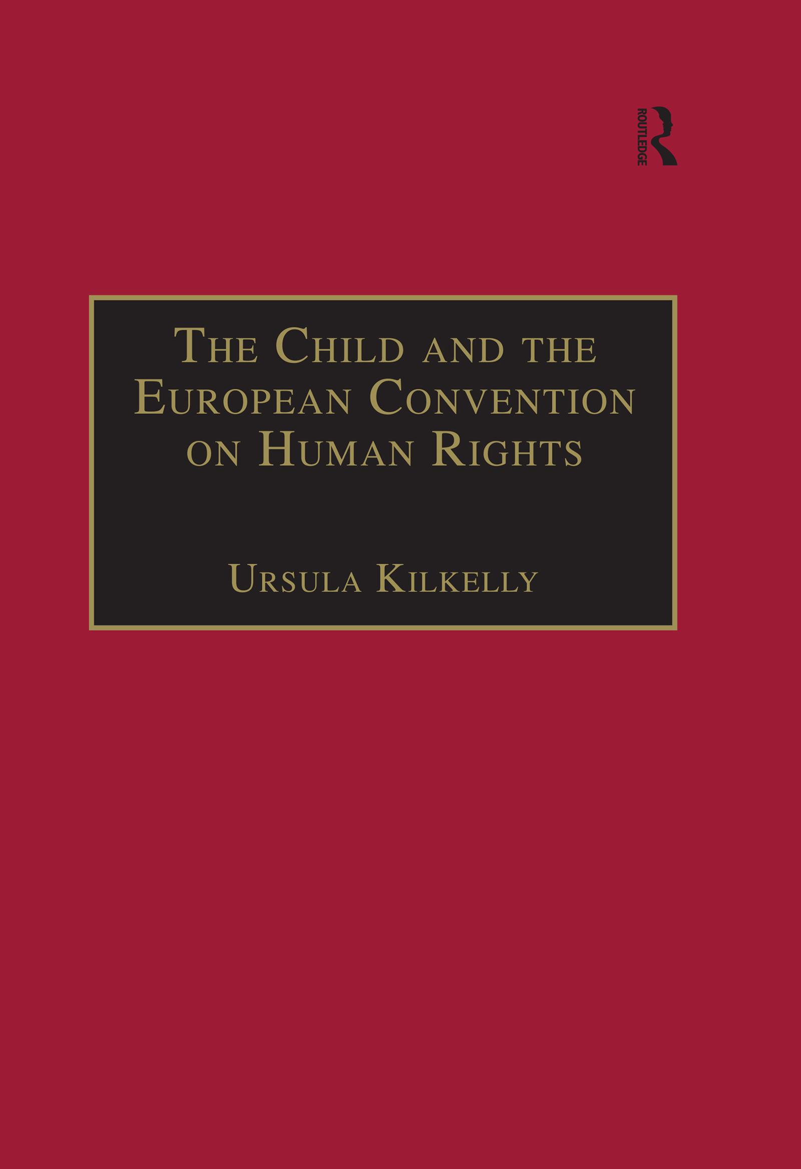 The Child and the European Convention on Human Rights