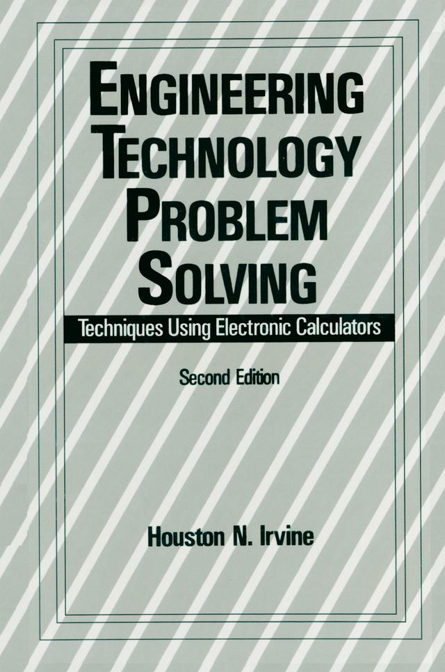 Engineering Technology Problem Solving by H. Irvine
