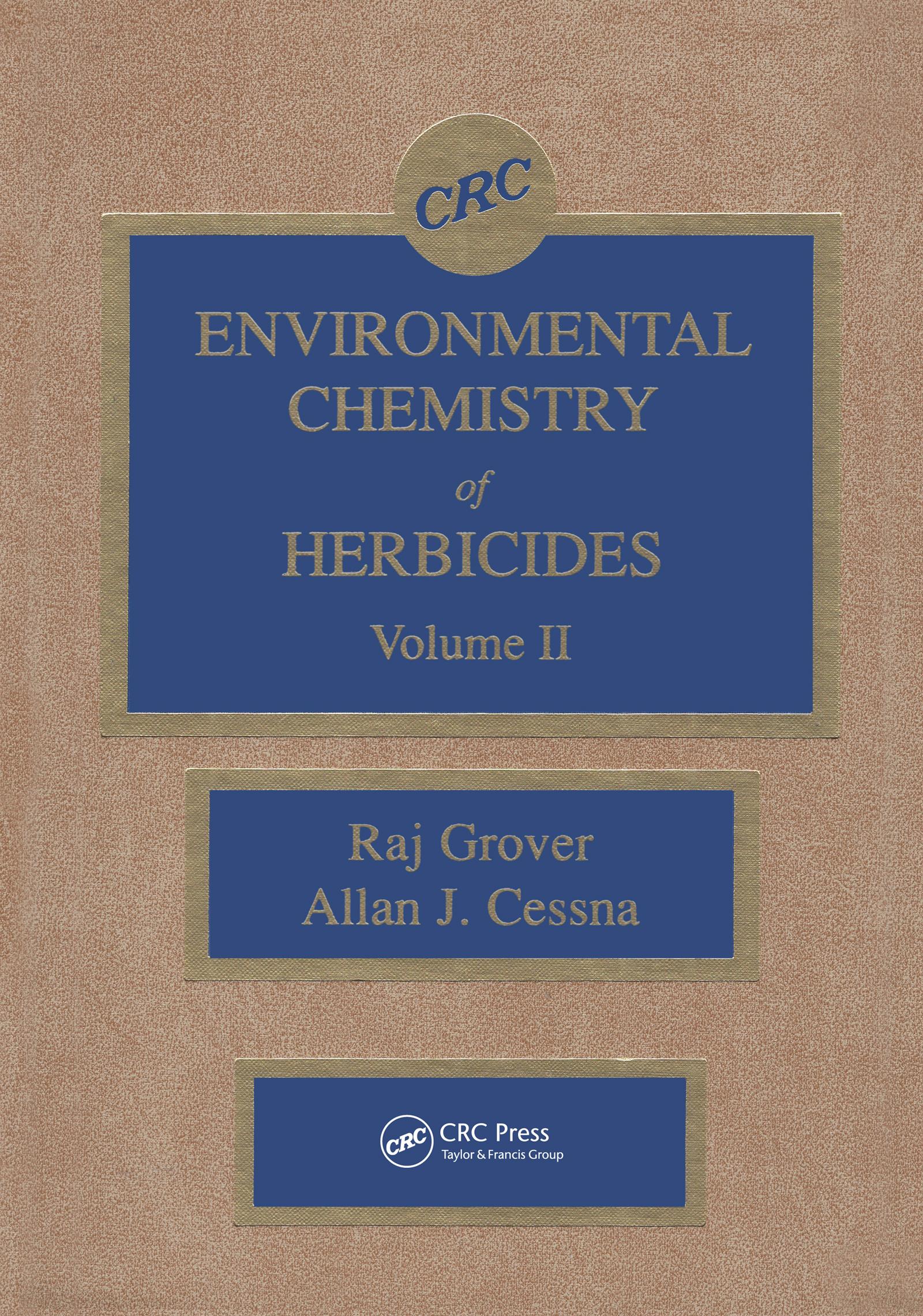 Environmental Chemistry of Herbicides