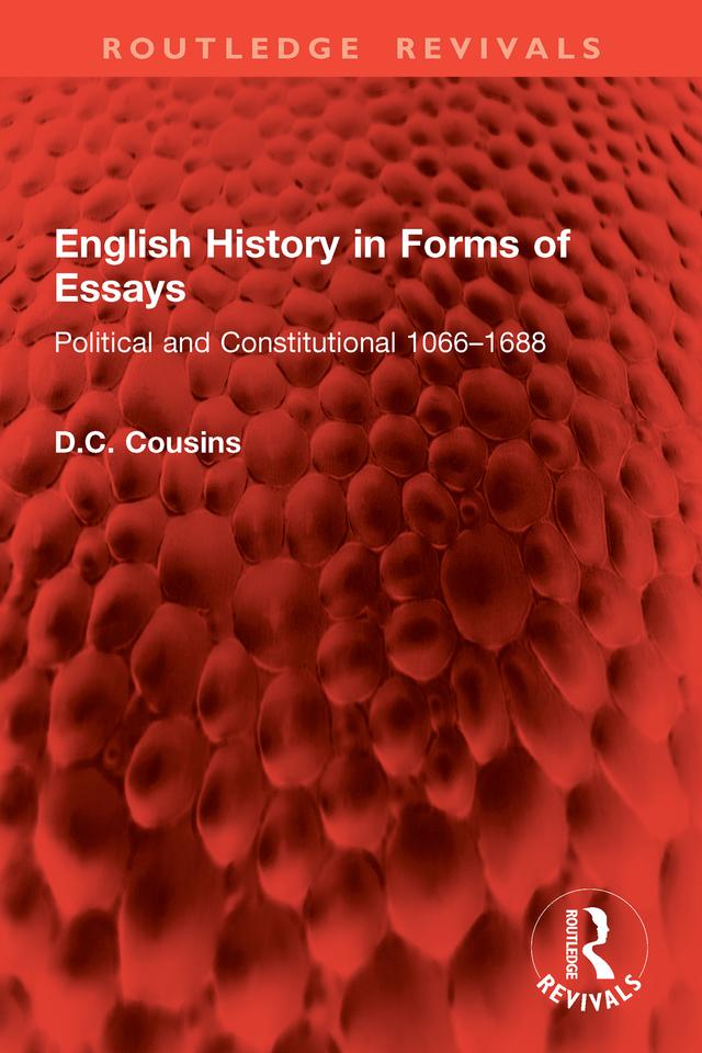 English History in Forms of Essays by D.C. Cousins
