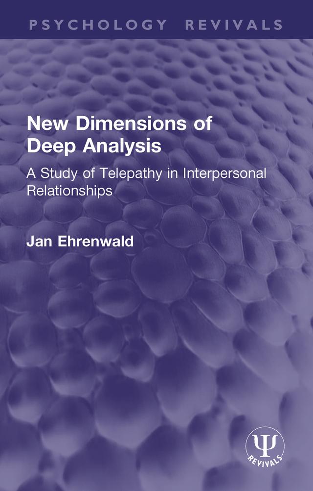New Dimensions of Deep Analysis by Jan Ehrenwald