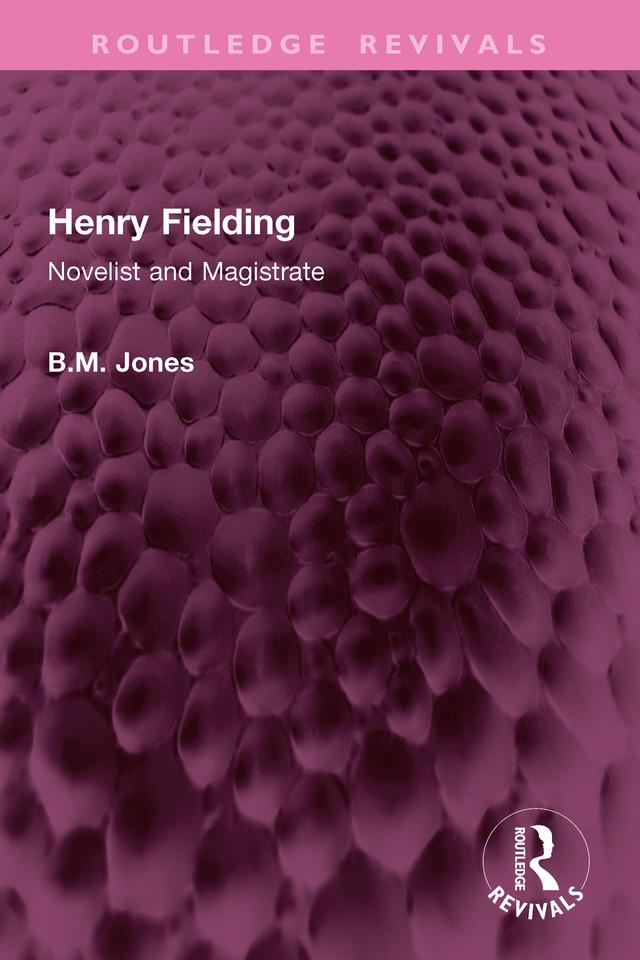 Henry Fielding by B.M. Jones