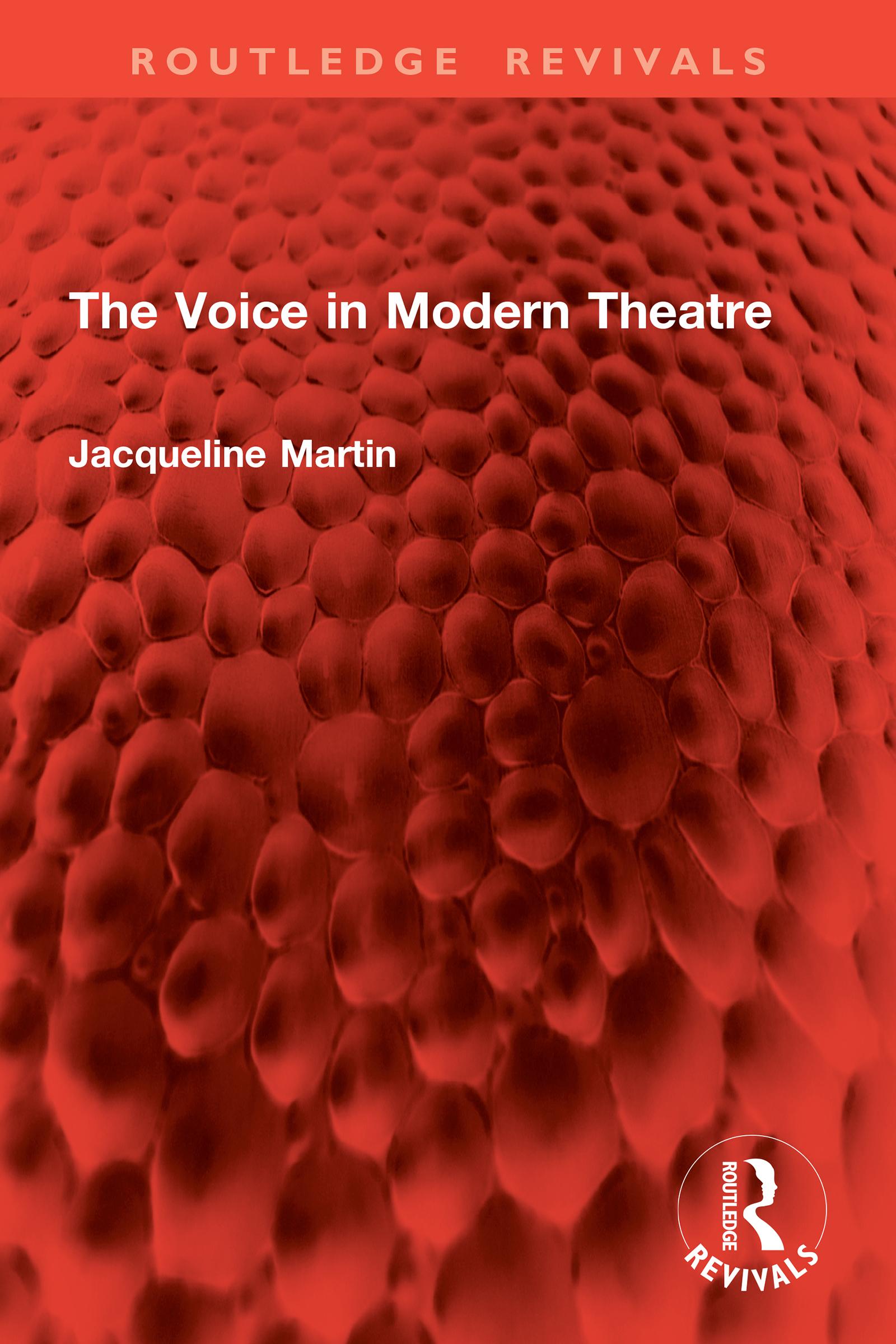 The Voice in Modern Theatre