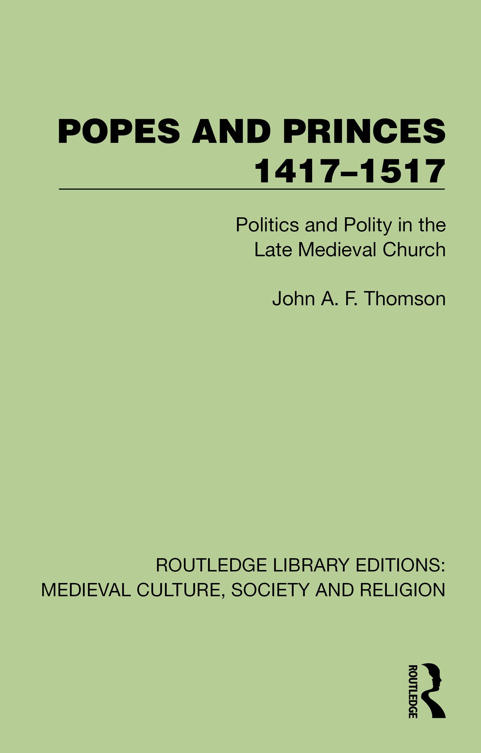 Popes and Princes 1417–1517