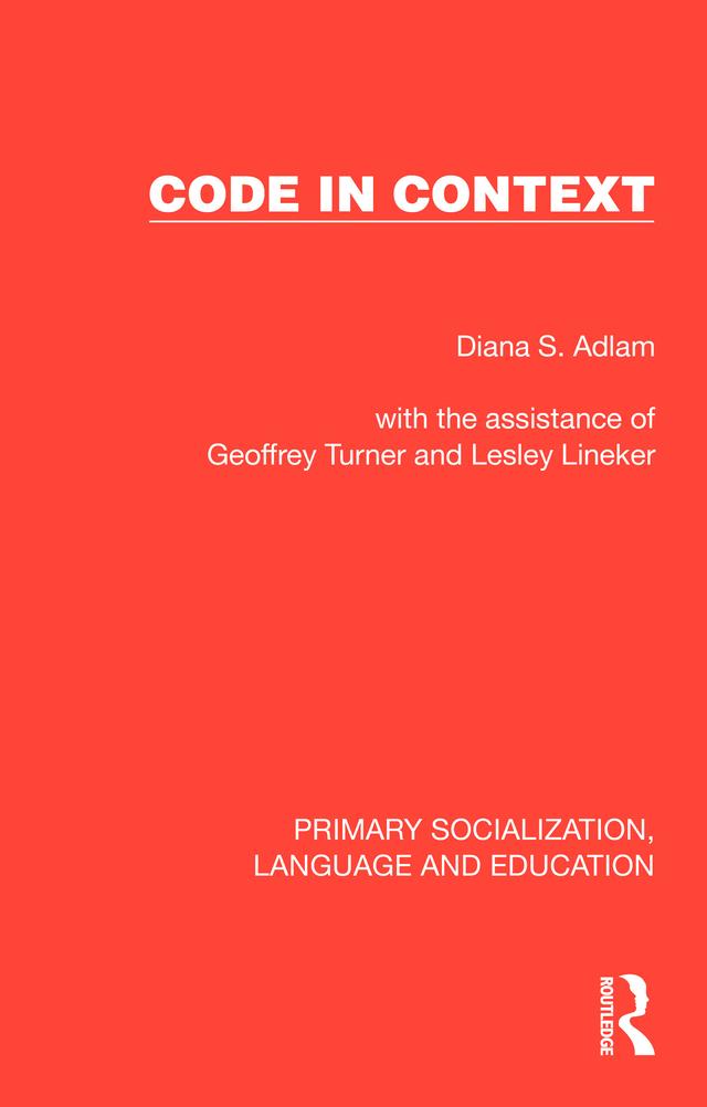 Code in Context by Diana S. Adlam