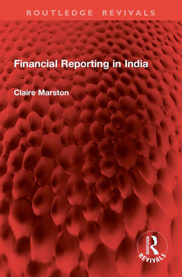 Financial Reporting in India by Claire Marston