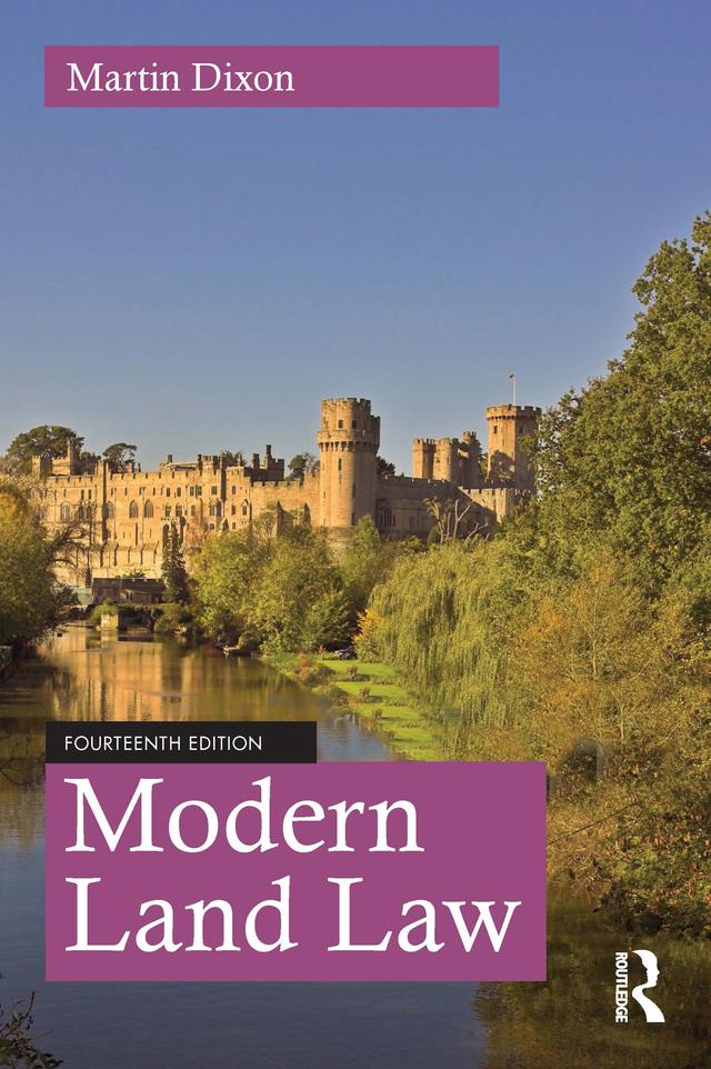 Modern Land Law by Martin Dixon