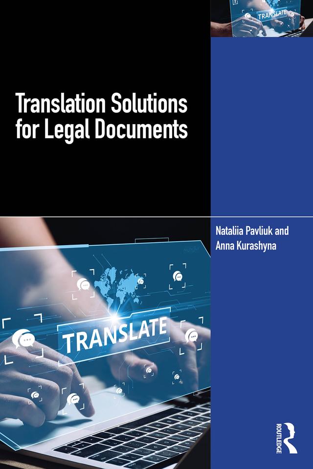 Translation Solutions for Legal Documents by Anna Kurashyna, Nataliia Pavliuk