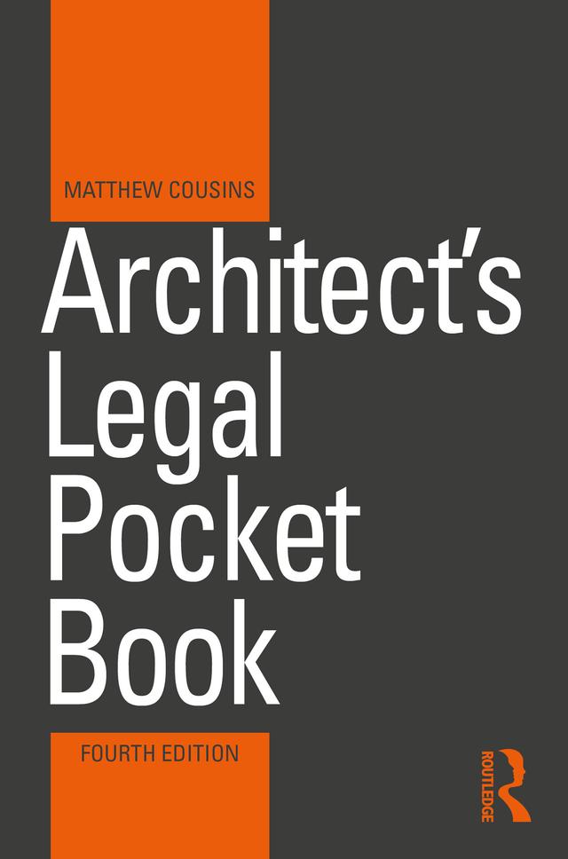 Architect's Legal Pocket Book by Matthew Cousins