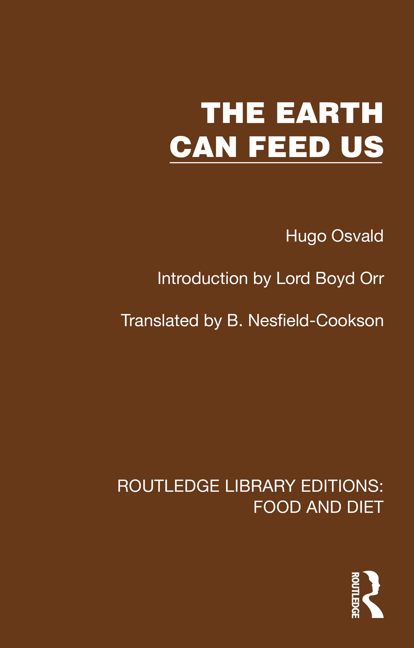 The Earth Can Feed Us