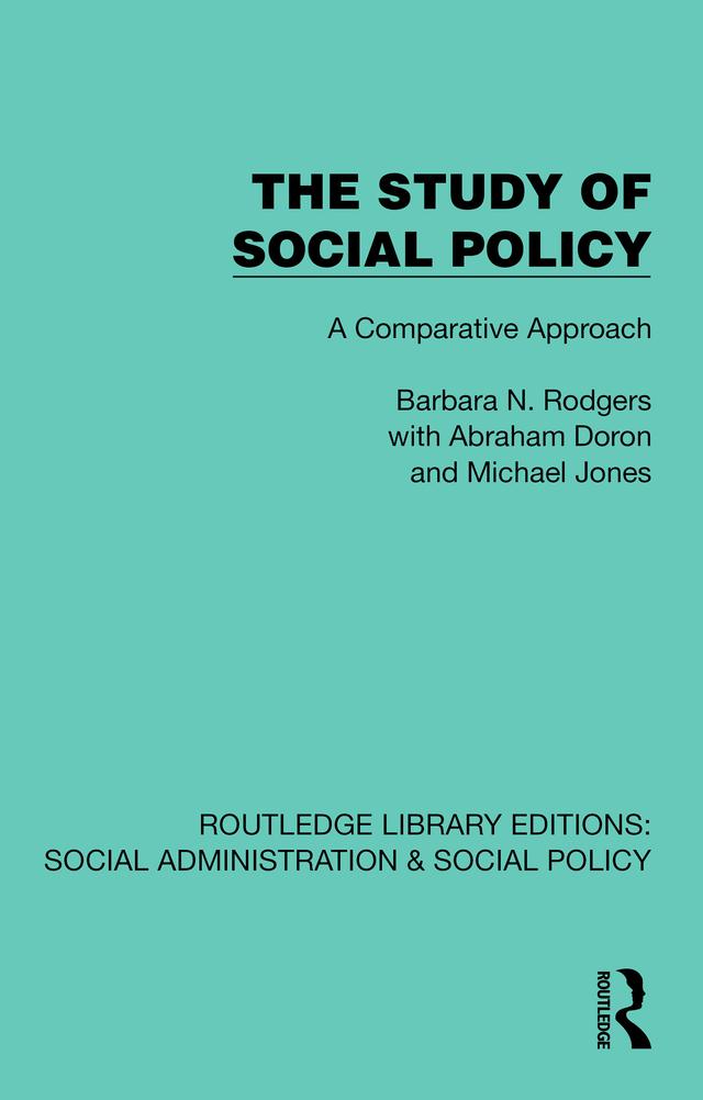 The Study of Social Policy by Barbara Rodgers