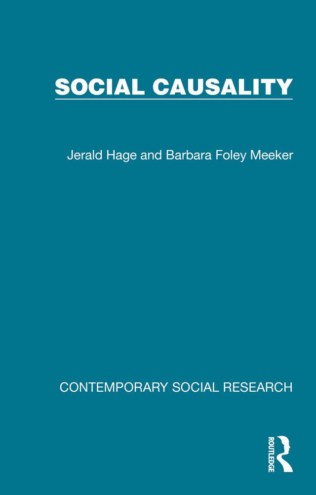 Social Causality by Barbara Foley Meeker, Jerald Hage