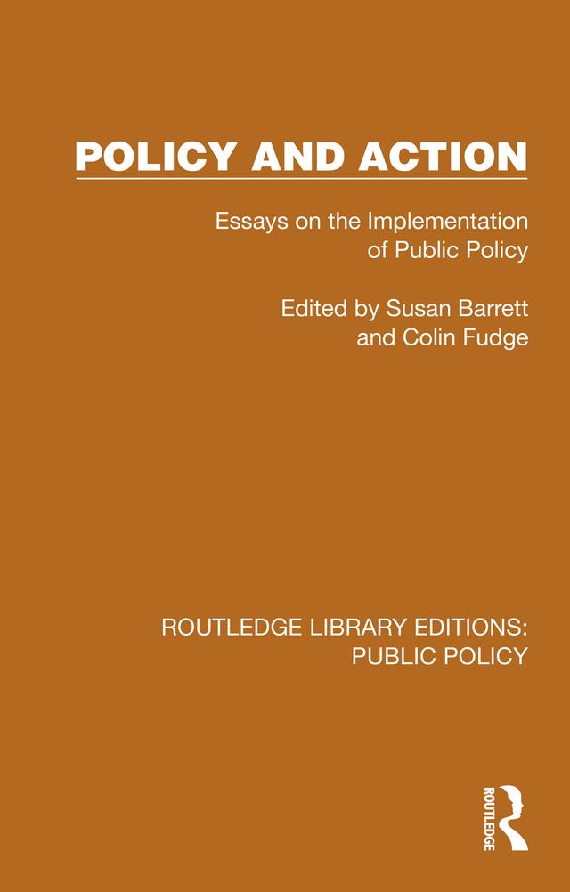 Policy and Action by Colin Fudge, Susan Barrett