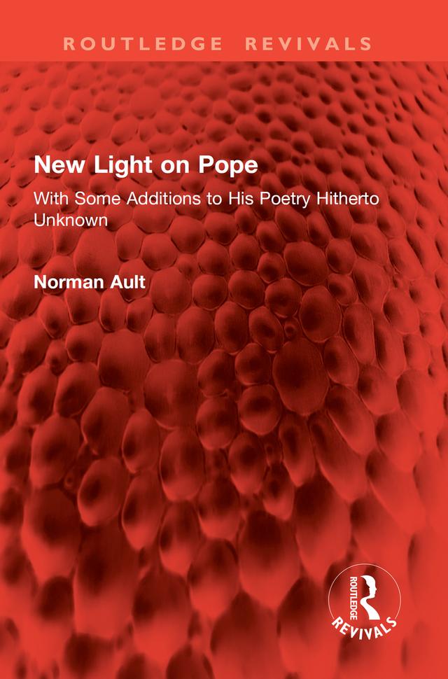 New Light on Pope by Norman Ault
