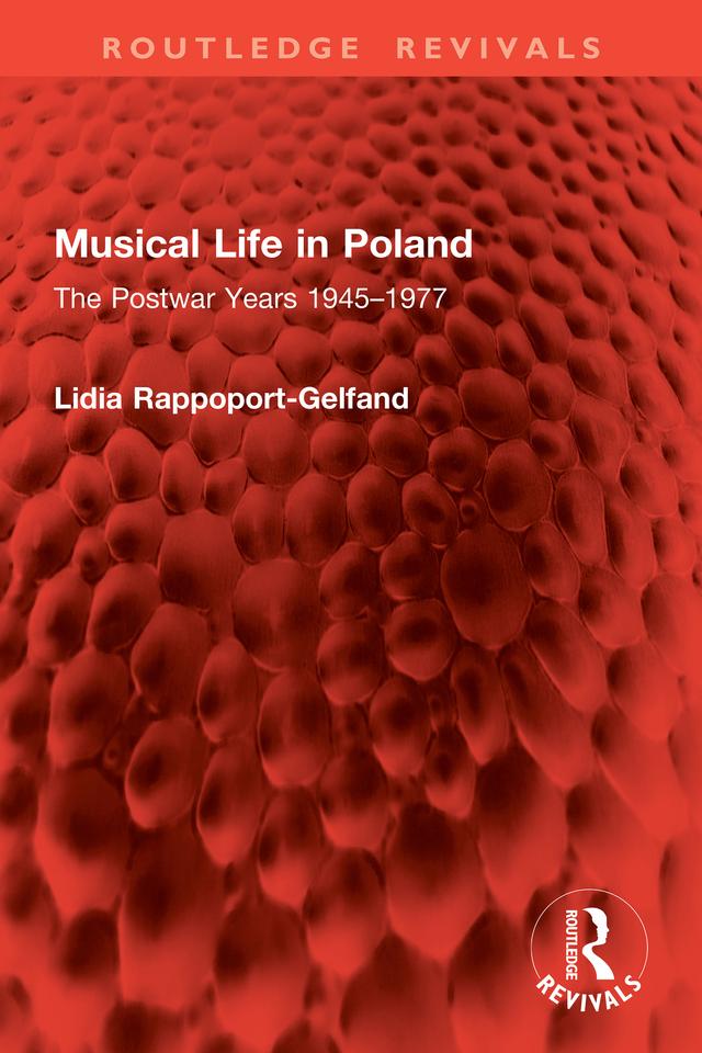Musical Life in Poland by Lidia Rappoport-Gelfand