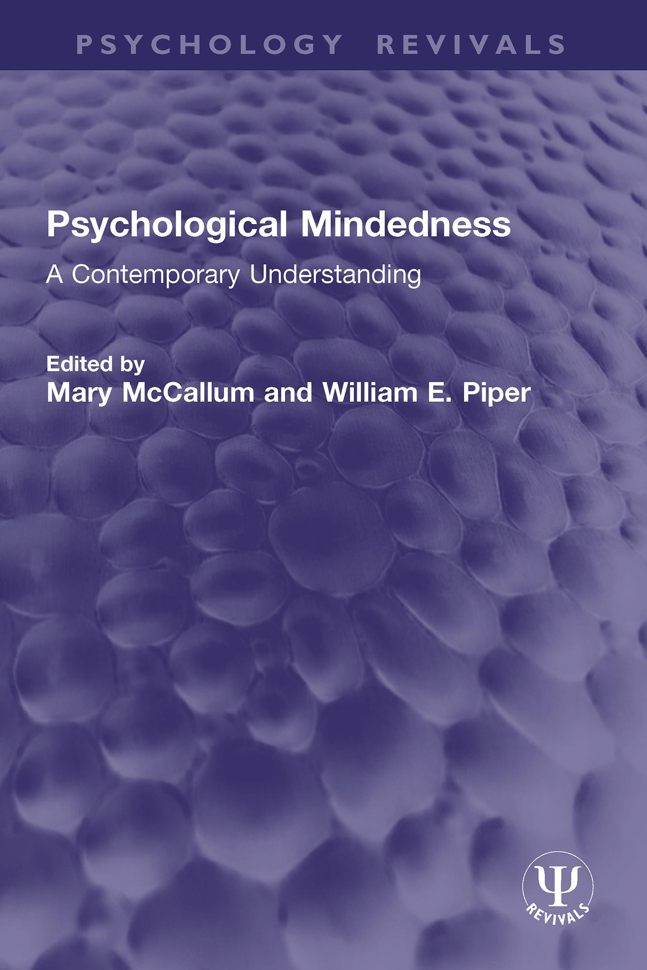 Psychological Mindedness