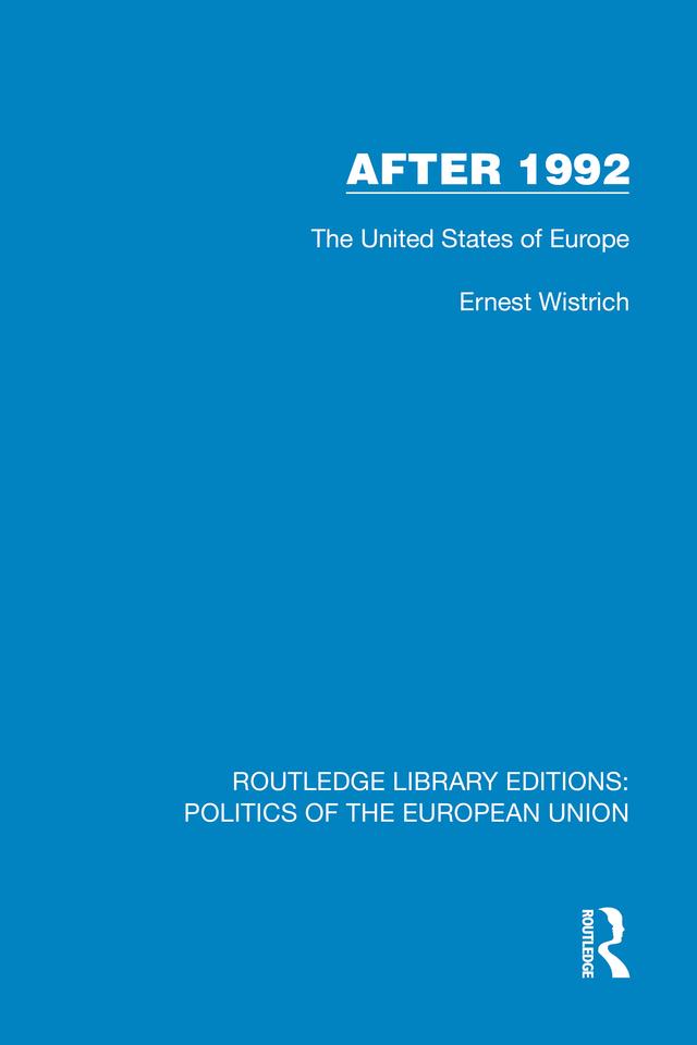 After 1992 by Ernest Wistrich