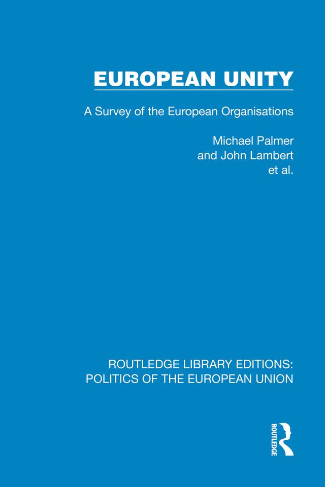 European Unity by et al., John Lambert, Michael Palmer
