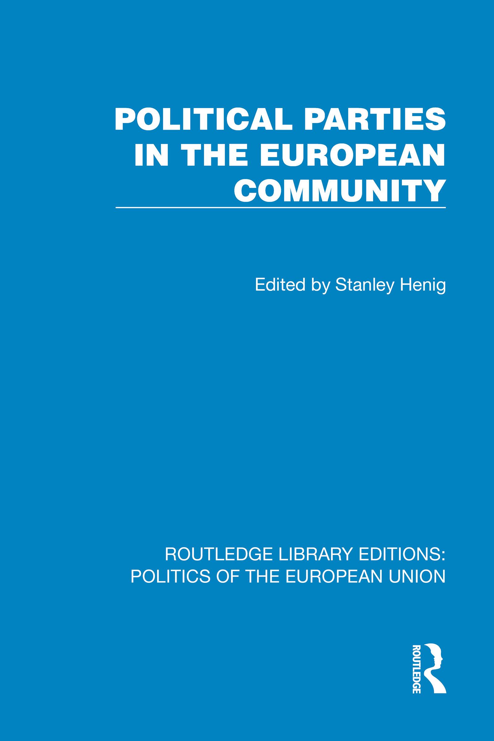 Political Parties in the European Community