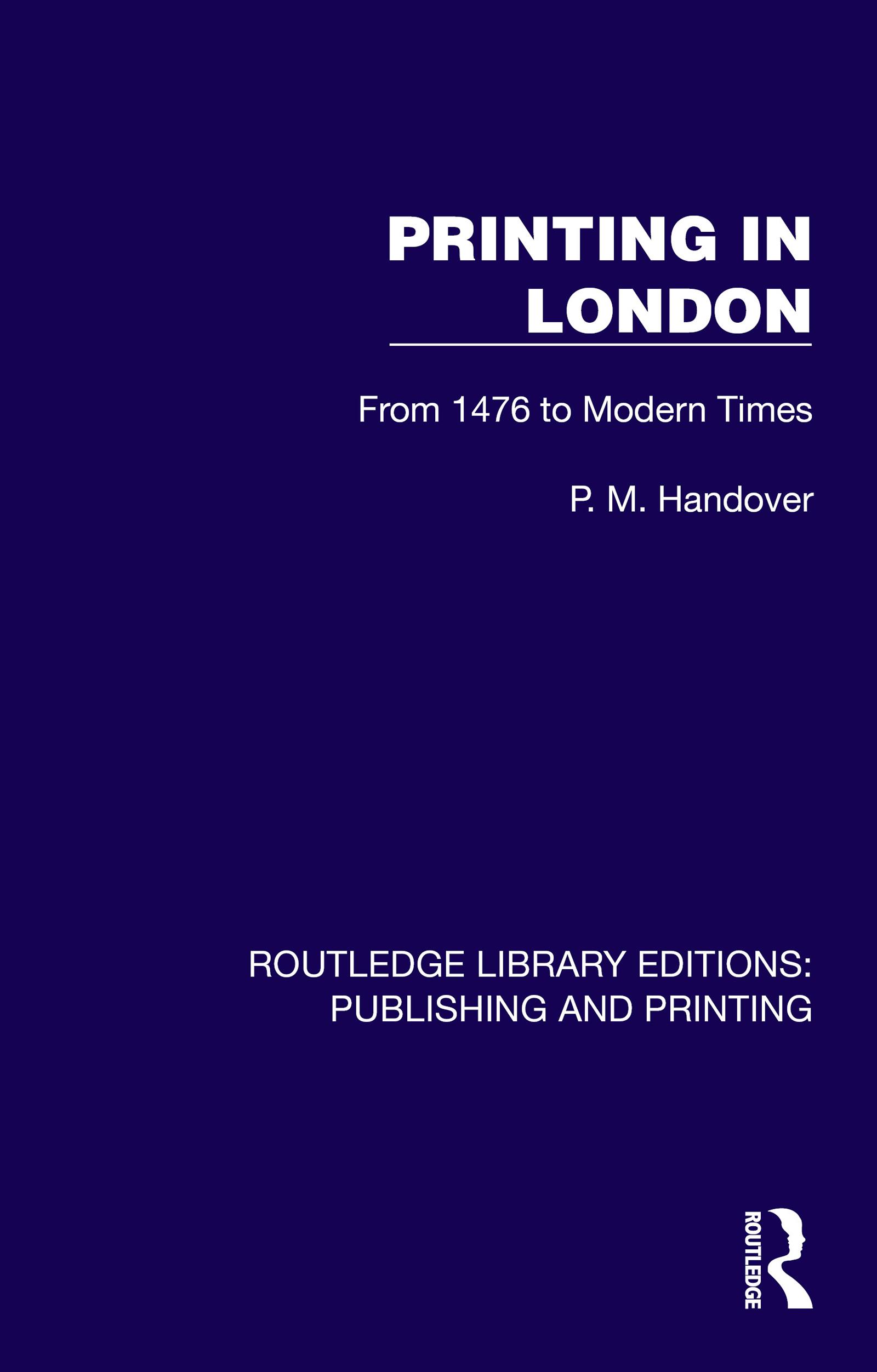 Printing in London