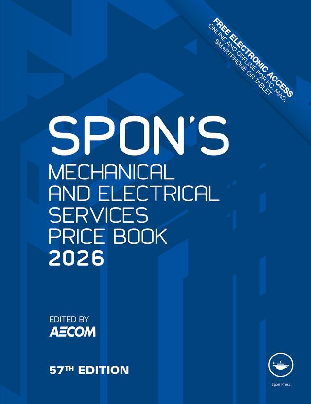 Spon's Mechanical and Electrical Services Price Book 2026 by AECOM