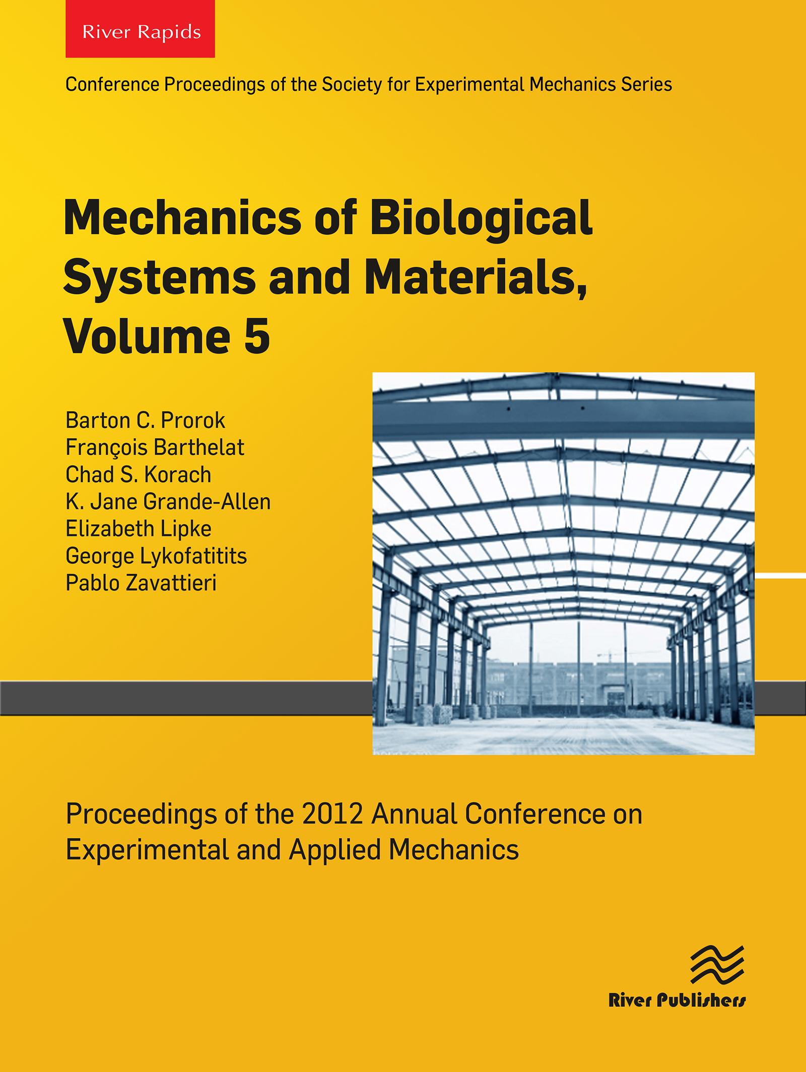 Mechanics of Biological Systems and Materials, Volume 5