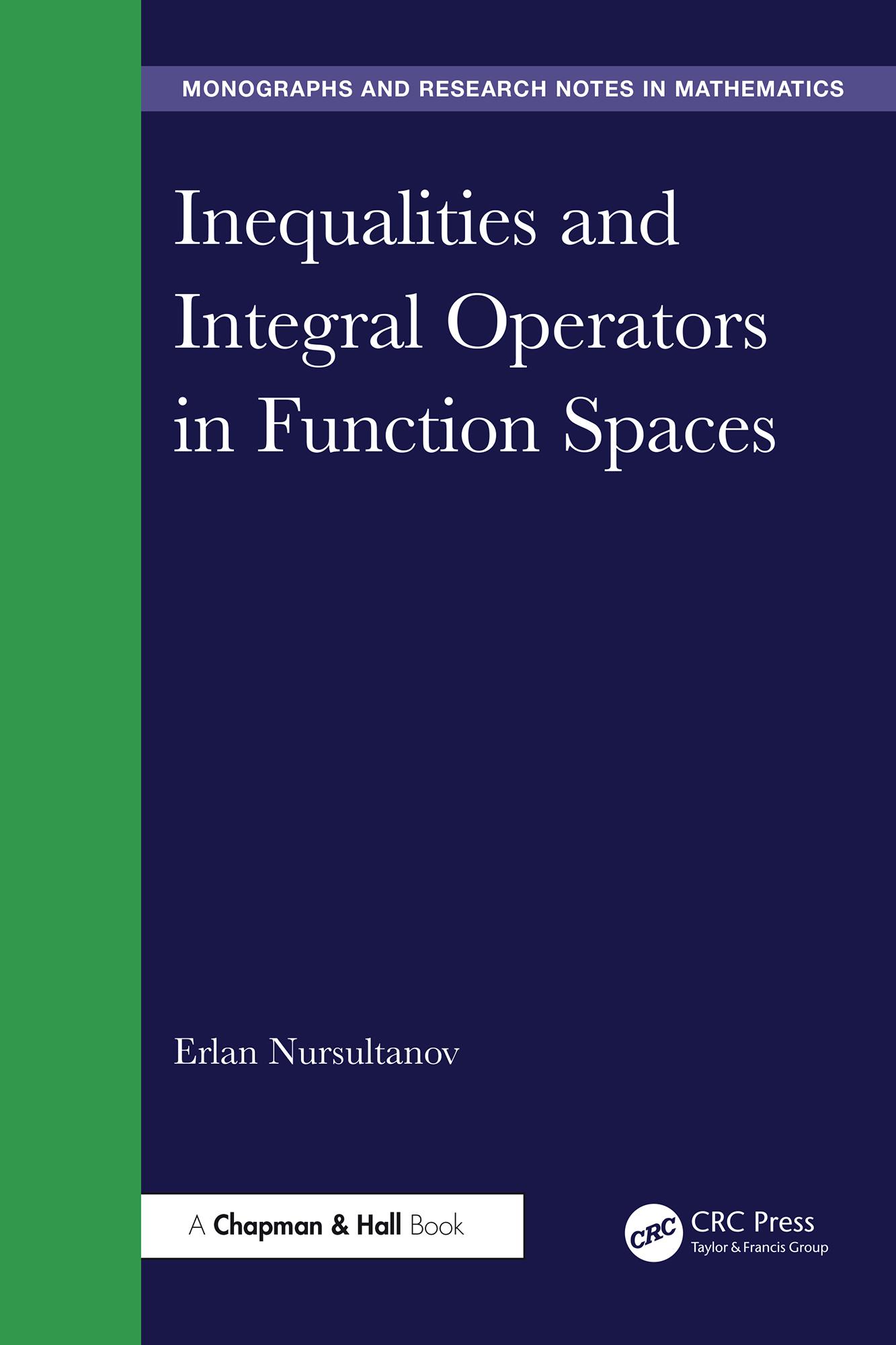 Inequalities and Integral Operators in Function Spaces