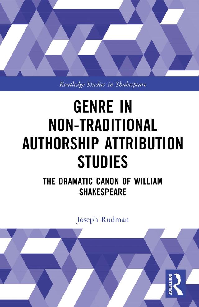 Genre in Non-Traditional Authorship Attribution Studies by Joseph Rudman