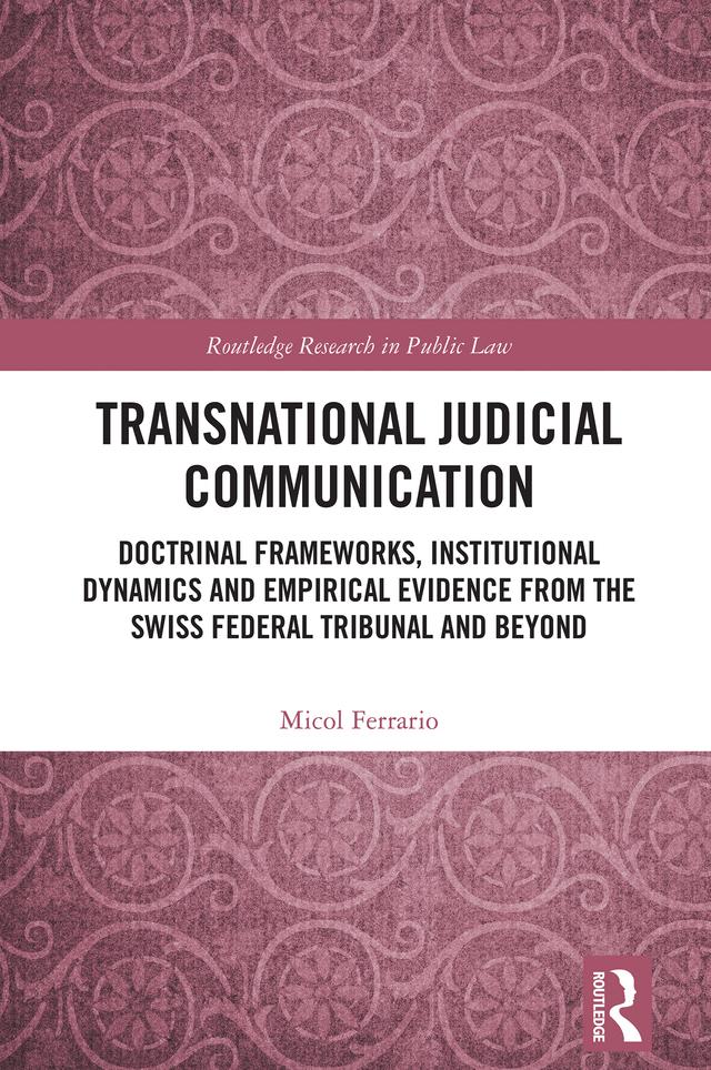 Transnational Judicial Communication by Micol Ferrario