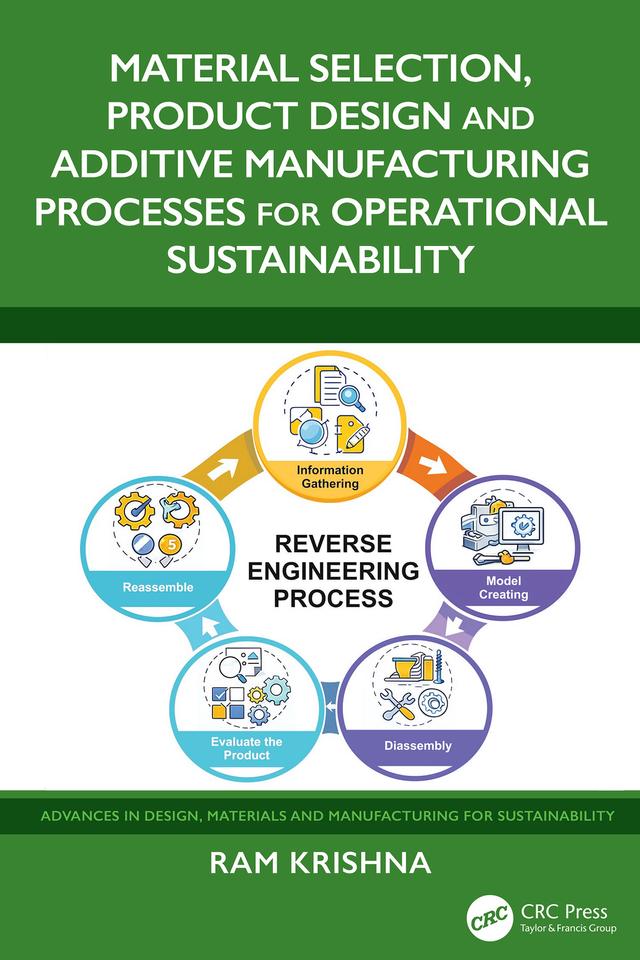 Material Selection, Product Design and Additive Manufacturing Processes for Operational Sustainability by Ram Krishna