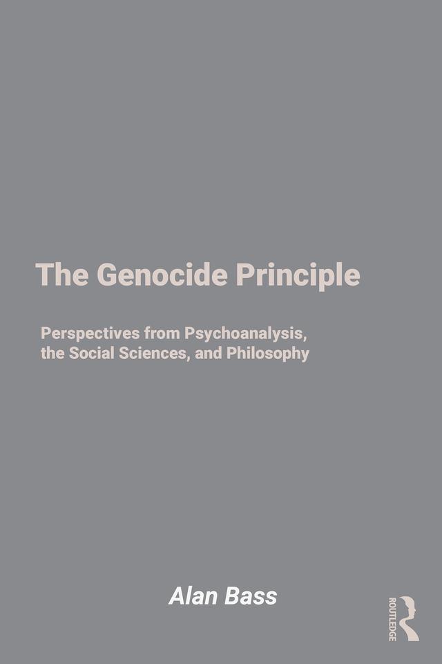 The Genocide Principle by Alan Bass