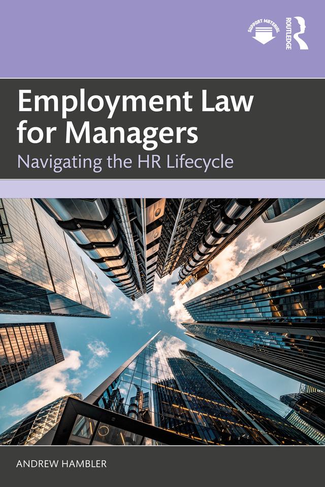 Employment Law for Managers by Andrew Hambler