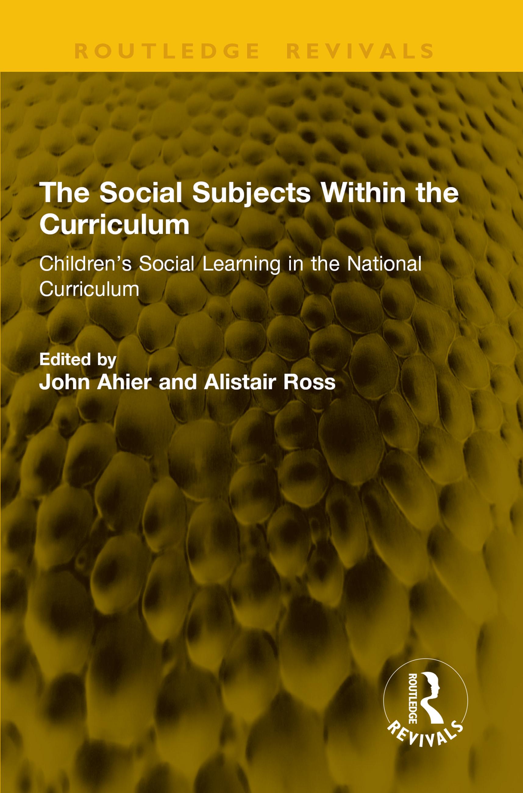 The Social Subjects Within the Curriculum